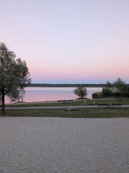 Stausee beim Spreecamp